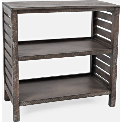 Global Archive Clark Bookcase in Stonewall Grey